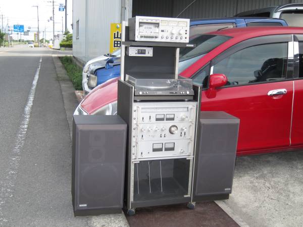 当時物 PIONEER F-1500 / C-1500 / M-1500 / PP-215A / PL-A450 /CT-700 / CS-F77 SET拍卖