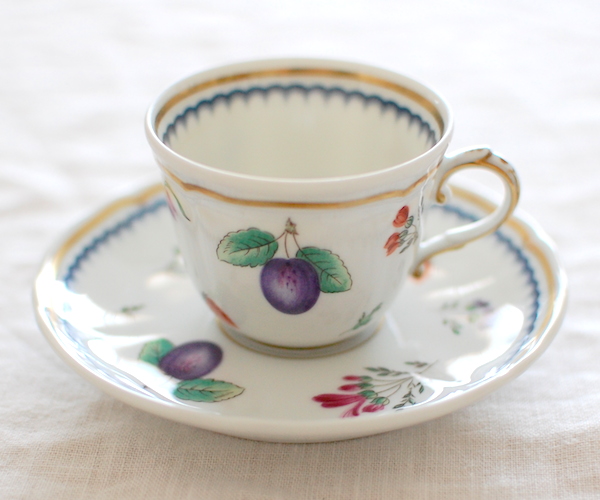 リチャードジノリ イタリアンフルーツ カップ&ソーサー A拍卖