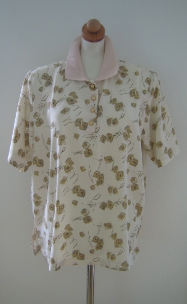 Village Hills サラッとポリエステル衿付きブラウス風カットソー拍卖