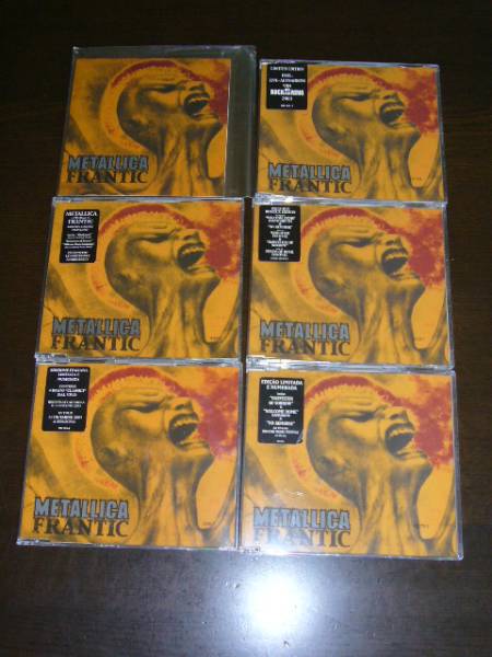 輸入盤 METALLICA/FRANTIC 6CDSセット拍卖