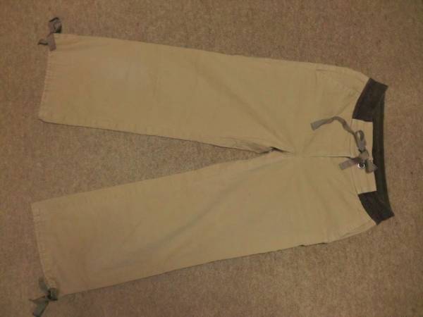 ■HusHusH (ハッシュアッシュ)ストレッチクロップドパンツ・2■拍卖