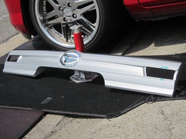 L375S タントカスタム 後期 バックドア リアゲート ガーニッシュ フィニッシャー 76802-B2050拍卖