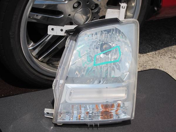 H15 MH21S ワゴンR K6A NA 2WD AT 純正 左側 ハロゲン ヘッドライト 100-59054拍卖