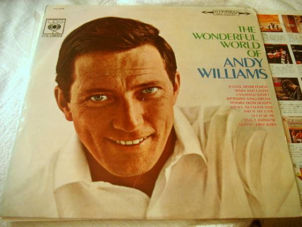 LP ANDY WILLIAMS/アンディウィリアムスと歌おう/クローディーヌ拍卖