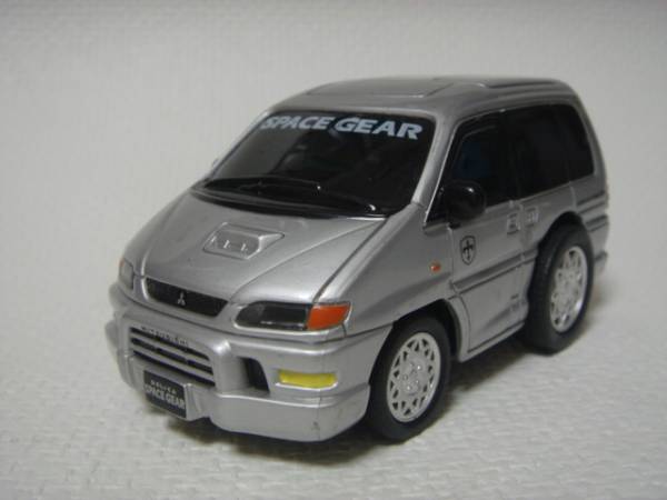 プルバックカー/ドライブタウン☆デリカ スペースギア DELICA (シルバー)拍卖