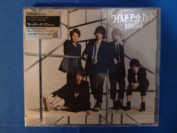 嵐 ワイルド アット ハート 初回限定 CD DVD付 新品 未開封 即決拍卖