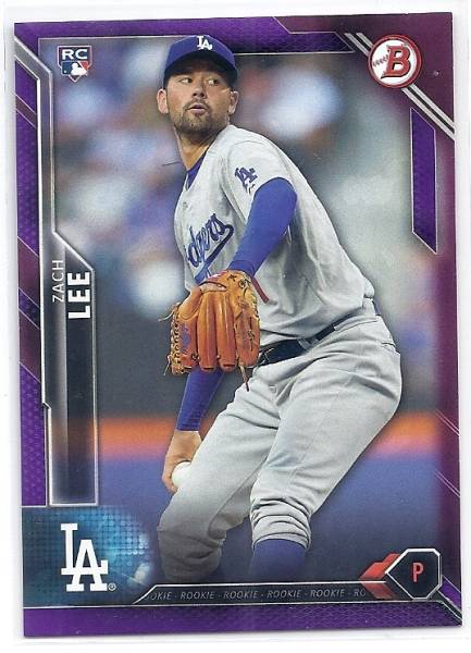 2016 Bowman Zach Lee RC Purple /250拍卖