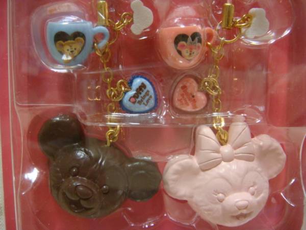 TDSペアストラップ ダッフィー・シェリーメイ拍卖