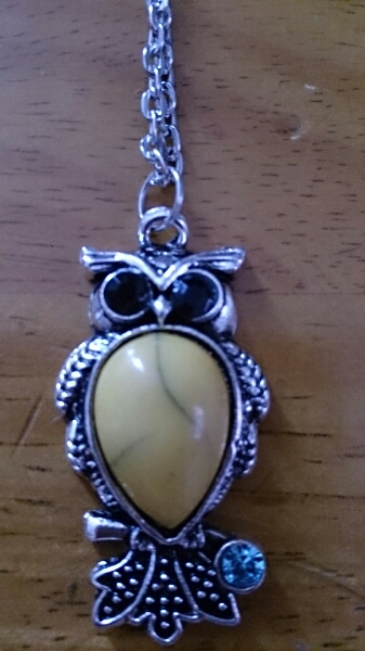 ふくろうチェーンペンダント☆フクロウ⑩新品未使用拍卖