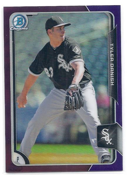 2015 Bowman Chrome Tyler Danish Purple Refractor /250拍卖