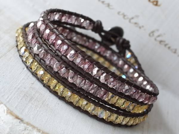 ★ChanLuuチャンルー風MIX3ラップブレスレット★C拍卖