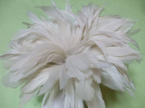 手芸 釣り 羽根 100本以上 買い得!!! コックフェザー W. 素材拍卖