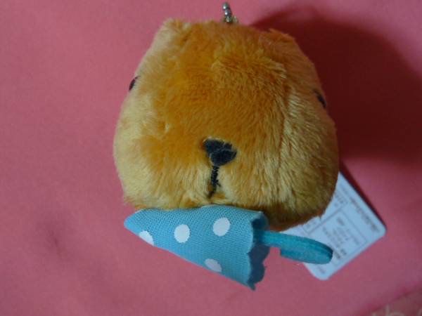 激レア!2009年 カピバラさん 雨の日ぬいぐるみキーチェーン(非売品)拍卖
