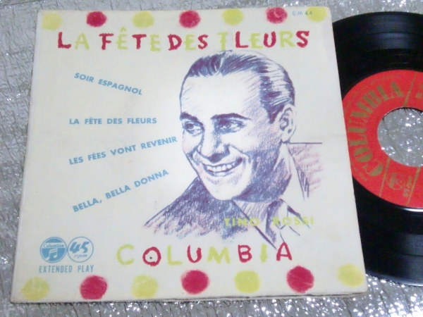 EP ティノロッシ/花祭り,スペインの夕べ,妖精が帰っ~,美しき人拍卖