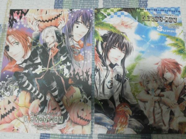 33.3/Ciel D.Gray-man Dグレ2006年同人便箋2種各1枚セット拍卖