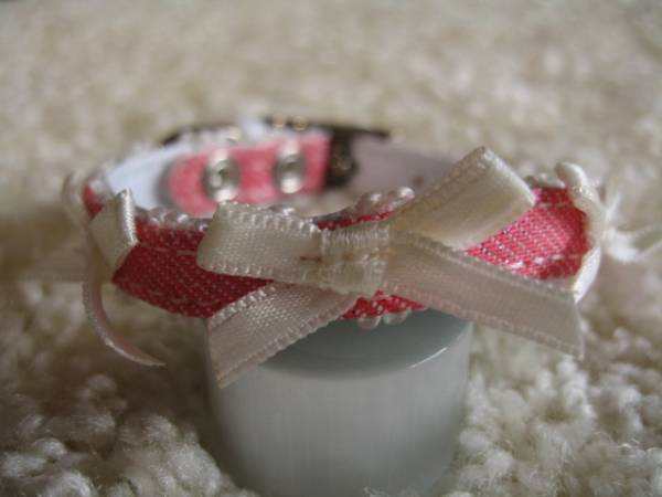 ★同梱お得★♯12Sー№40・リボンレースカラー・赤♪拍卖