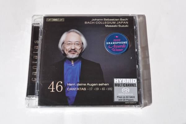 バッハ:カンタータ全集第46集@鈴木雅明&バッハ・コレギウム・ジャパン/BCJ/ハナ・ブラシコヴァー/ロビン・ブレイズ/BIS/SACD/未開封品拍卖