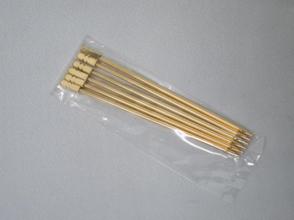 オードブルピン ゴールド 角棒型 6本 18-8ステンレス エコ 新品拍卖