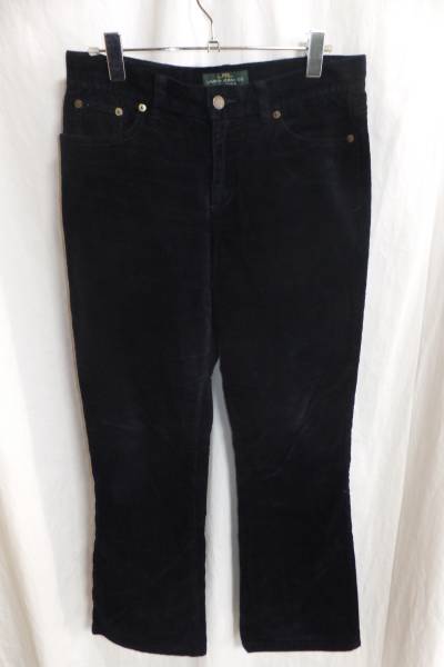 ☆☆送料無料☆☆RalphLauren☆太畝コーデュロイパンツ☆6☆紺☆ブーツカット☆z20拍卖