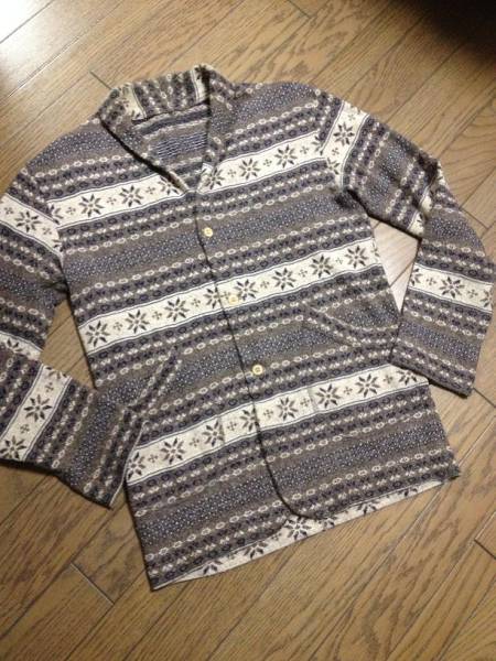 美品adam et Rope 総柄ニットカーデ アダムエロペ拍卖