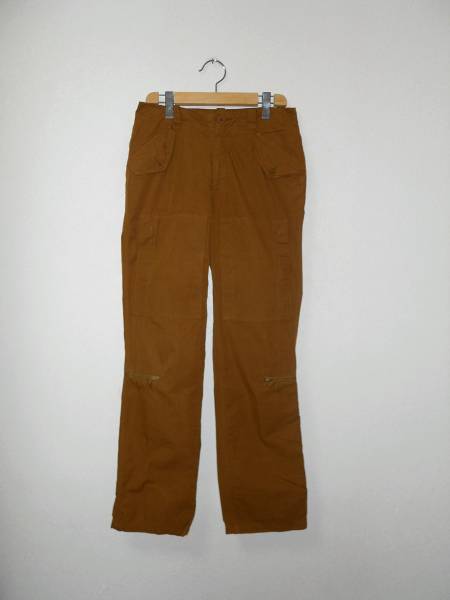 Basis Broek Belgium バーシスブルック コットン パンツ 茶 44 (3E ハ拍卖