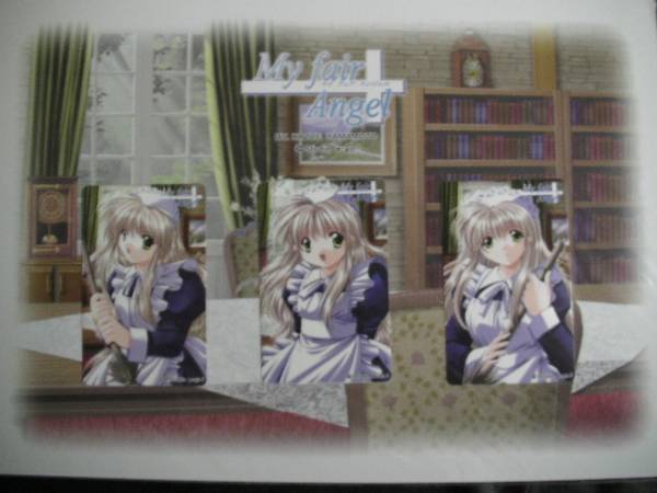 ◎studio e・go! My fair Angel 台紙付3枚組テレカ拍卖
