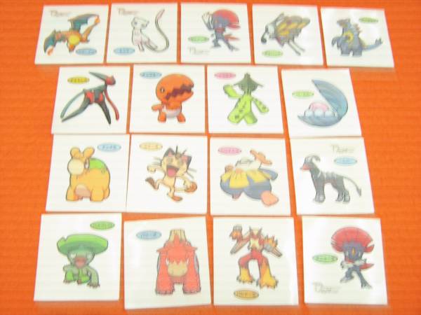 ポケモン デコキャラシール だぶりなし 50枚② 即決拍卖