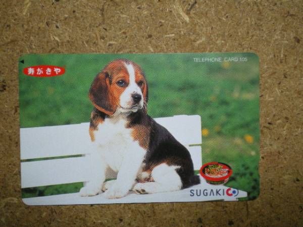 tt9-440・寿がきや 犬 105度 テレカ拍卖