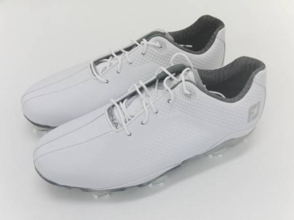 新品!FootJoy DNA ゴルフシューズ 7XW (White/Gray)拍卖