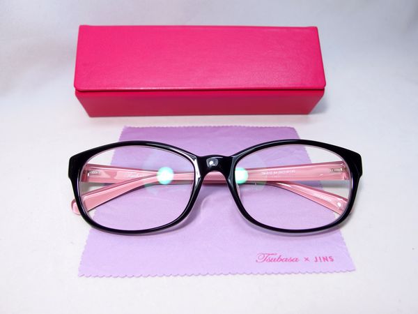 ★JINS オンライン限定 益若つばさ コラボモデル 伊達メガネ★82拍卖