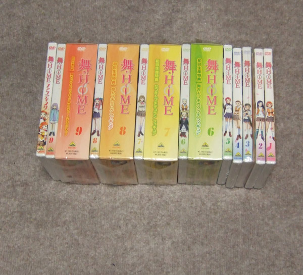 新品 DVD 舞-HiME 初回版 全9巻セット+ファンディスク+予約特典拍卖