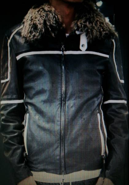 新品SCHORLベジタブルタンニンレザーコンビネーションライダース拍卖