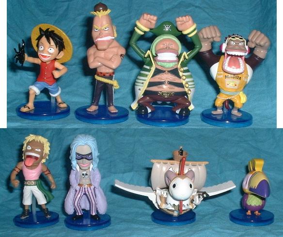 ワンピース ワールドコレクタブルフィギュア18 全8種セット拍卖