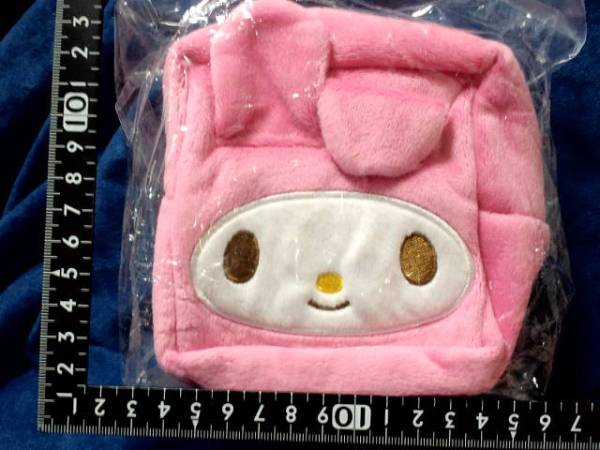 超素敵♪マイメロディ♪キューブ型♪もこもこ♪ぬいぐるみ♪ポーチ♪残1拍卖