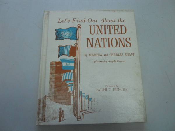 ●LET'S FIND OUT ABOUT●UNITED NATIONS●SHAPP●学習洋書絵本拍卖