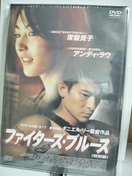 貴重!廃盤『ファイターズ・ブルース』DVD アンディ・ラウ拍卖