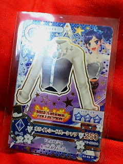 アイカツ 2014 第1弾 ホワイトシースルーシャツ 01-23N拍卖