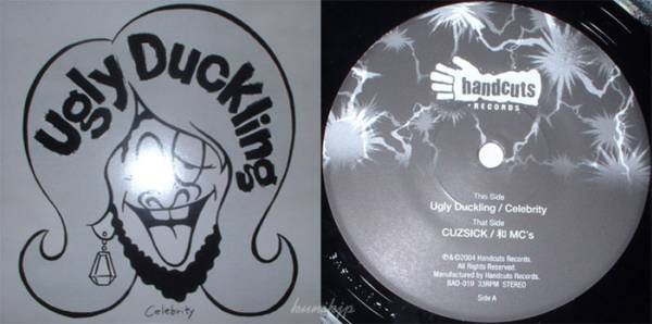 Ugly Duckling/Cuzsick Celebrity/和MC's Handcuts 7inch 2004拍卖
