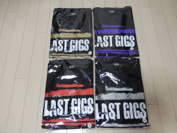 氷室京介☆LAST GIGS LocalVer 公式 Tシャツ フルコンプ☆新品未開封 XL拍卖