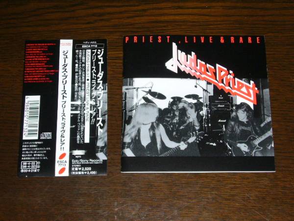 国内廃盤 帯付き JUDAS PRIEST /Priest Live & Rare 全10曲拍卖
