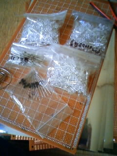 フルLEDテールランプ製作キット 曲がる基盤拍卖