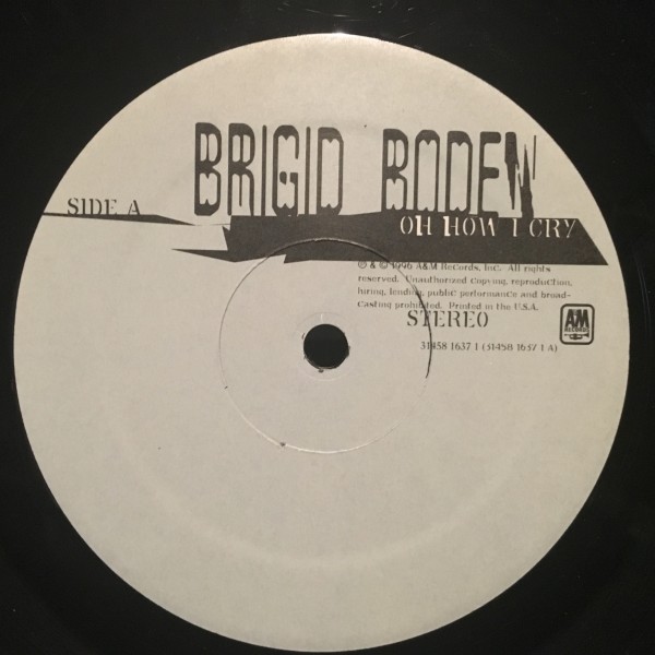 Brigid Boden / Oh How I Cry拍卖
