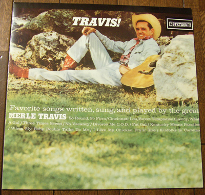 Merle Travis - Travis! - LP / So Round, So Firm,Divorce Me C.O.D.,Fat Gal,Cincinnati Lou,Sweet Temptation,Stetson - HAT 3080, UK拍卖
