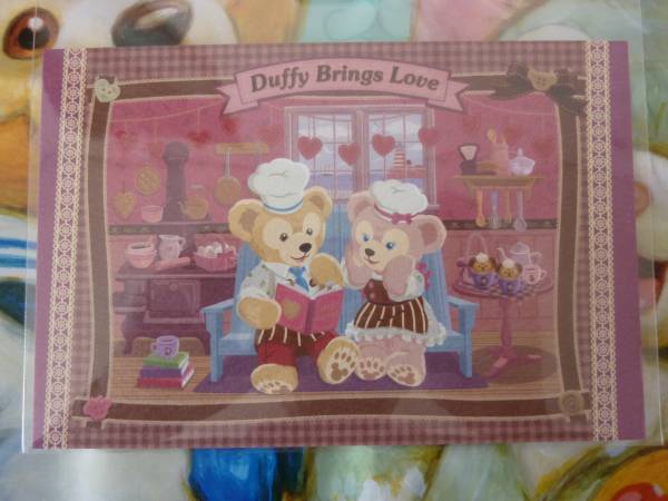 即決♪新品未使用♪東京ディズニーシー スウィートダッフィー 2015 ポストカード♪TDR TDL TDS♪拍卖