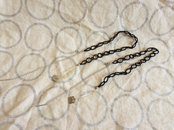 美品 ビーズがおしゃれなブラストラップアクセサリー 結婚式など拍卖