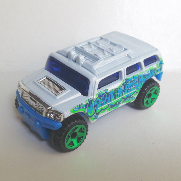 2013 Rockster ロックスター Hummer ハマー HW City Graffiti Rides グラフティ ライド White ホワイト 絶版拍卖