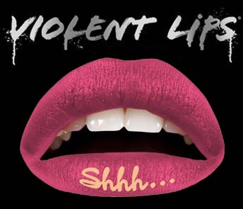 4g3)ViolentLipsバイオレントリップスSHHHタトゥーシール唇B系拍卖
