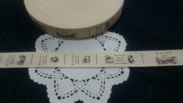 ASHIATOYA 綾タグ (2㌢幅) 約1m分 可愛い系 Sweet 即決 数量9拍卖