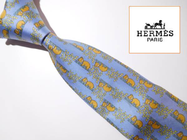 (10)★HERMES エルメス★ネクタイ/8拍卖