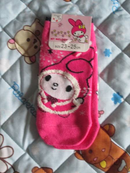 ○新品♪マイメロソックスピンク23~25cm○拍卖